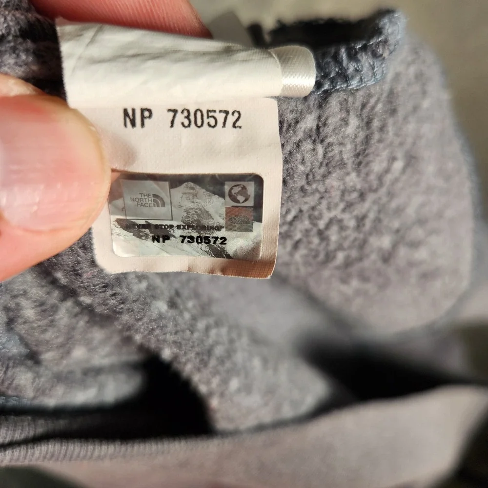 The North Face Hoodie XLG Hthr Grey Backyard Project USA Map Sweatshirt‎ Unisex